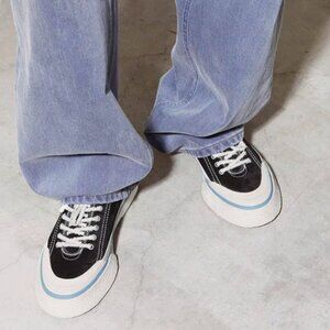 NWT Men's Eytys Laguna Sneaker in Black size 40 / US 7